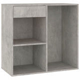 Cosmetic Cabinet Concrete Grey Engineered Wood Medium 808841