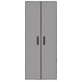 Shoe Cabinet Grey 60x30x166 cm Fabric 337259