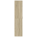 Shoe Cabinet Sonoma Oak 80x39x178 cm Engineered Wood 3276674