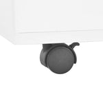 ZNTS Coffee Table High Gloss White 120x60x35 cm 283727