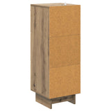 Drawer Cabinet Artisan Oak 33 x 34.5 x 90 cm Engineered Wood 893934