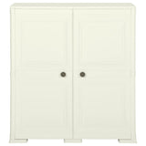 Plastic Cabinet 79x43x85.5 cm Wood Design Vanilla Ice 340595