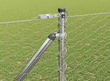 Welded Wire Fence with Spikes 100 x 1.6 m 3353463