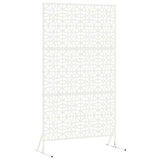 Privacy Screen 100 x 50 x 180 cm Steel White 868571