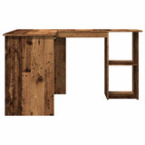 Corner Desk Old Wood 120x140x75 cm Engineered Wood 855900