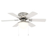 Ceiling Fan with Light 82 cm White 42035660
