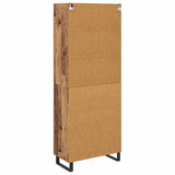 Highboard with Drawer 2 pcs Old Wood Engineered Wood 3415635
