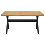 Dining Table NOAIN X-Shaped Legs 160x90x75 cm Solid Wood Pine 4100043