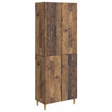 Cabinet Set 2 pcs Old Wood Engineered Wood 3416707