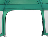 ZNTS Pool Tent with Removable Fly & Mesh Walls Sea Green 670x590 cm 4100632