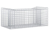 Gabion Raised Bed Silver 42033296