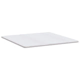 Mattress Topper White 180 x 200 x 3.5 cm Knit Fabric 4106410