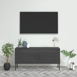 TV Cabinet Anthracite 105x35x50 cm Steel 336231