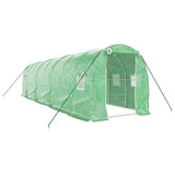 Greenhouse with Steel Frame Green 16 m 8x2x2 m 3188019