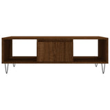 Coffee Table Brown Oak 104x60x35 cm Engineered Wood 827091