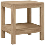 Bathroom Side Table 45x35x45 cm Solid Wood Teak 340747