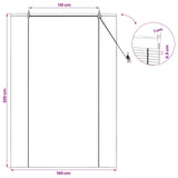 Roller Blind Brown 160 x 220 cm Bamboo 42039747