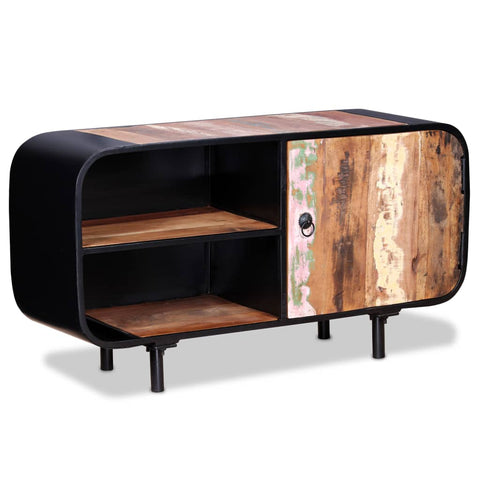 ZNTS TV Cabinet Reclaimed Wood 90x30x48 cm 243982