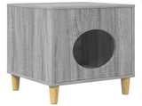 Cat House Grey Sonoma 42.5 x 40 x 53 cm Engineered Wood 8000677