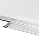 Magnetic Whiteboard White 110x60 cm Steel 150737