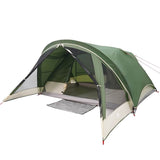Camping Tent Cabin 4-Person Green Waterproof 94713