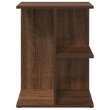 Bedside Tables 2 pcs Brown Oak 46.5x29x61 cm Engineered Wood 858663