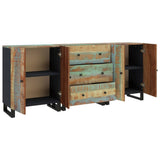 3 Piece Sideboards Solid Wood Reclaimed 3143640