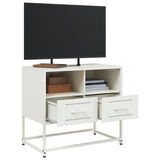 TV Cabinet White 68x39x60.5 cm Steel 846553