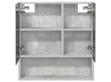 Bathroom Mirror Cabinet Concrete Grey 50 x 14.5 x 70 cm 889202