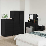 Storage Cabinets 60 x 48 x 105 cm Engineered Wood Black 3406236