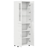 Highboard FLORIN White 60 x 35 x 182 cm Engineered Wood 3397914