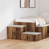 Storage Cabinet 2 pcs Old Wood 108 x 41 x 40 cm Engineered Wood 866673