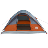 Family Tent Dome 6-Person Orange Waterproof 94553
