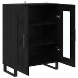 Sideboard Black Oak 69.5 x 34 x 90 cm Engineered Wood 887209