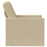 Armchair Cream 70 x 81 x 82 cm Fabric 42041014