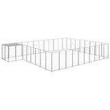 Dog Kennel Silver 25.41 m Steel 3082235