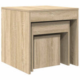Nesting Tables 3 pcs Sonoma Oak Engineered Wood 808597