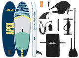 SUP Board with Seat 2-in-1 APEX 305 x 76 x 15 cm Blue for 42039129