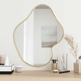 Wall Mirror Gold 60x50 cm 348272