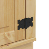Cabinet SKI Honey Brown 66 x 58 x 207 cm Solid Pine Wood 42007572