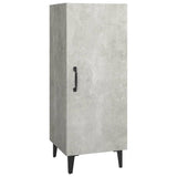 Sideboard Concrete Grey 34.5x34x90 cm Engineered Wood 812334