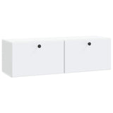 Wall-Mounted TV Cabinet 98 x 31 x 30 cm White Engineered Wood 899235