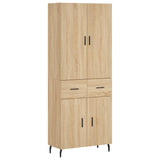 Highboard Sonoma Oak 69.5x34x180 cm Engineered Wood 3198164