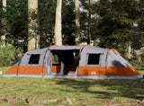 Family Tent Tunnel 6-Person Grey Waterproof 4009418