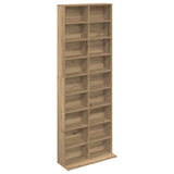 CD Cabinet Artisan Oak 65 x 23.5 x 175 cm Engineered Wood 8012665