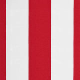 Replacement Fabric for Awning Red and White Stripe 5x3 m 367720