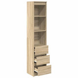 Highboard Sonoma Oak 37.5x35x180 cm Engineered Wood 861663