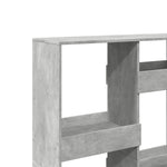 Bookcase Concrete Grey 100x33x135 cm Engineered Wood 3309387