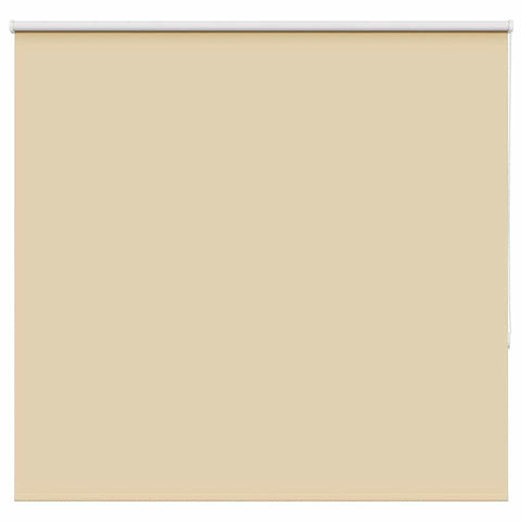 ZNTS Roller Blind Blackout Beige 155x150 cm Fabric Width 151.6 cm Polyester 4010749