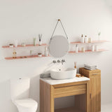 Floating Shelf Wall-mounted 4 pcs Pink 100 x 18 x 2.5 cm Steel 8004047